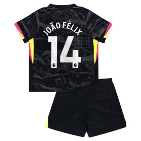 Camisola Chelsea Joao Felix 14 Criança 3º Equipamento 2024-25 Manga Curta